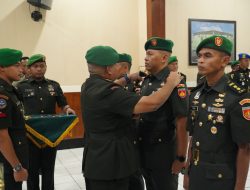 ‎Danrem 073/Makutarama Pimpin Sertijab Dandim Salatiga dan Blora, Tegaskan Regenerasi Kepemimpinan TNI AD