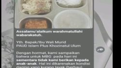 Menu MBG di PAUD Blora Ditarik, Dugaan Daging Tak Layak Picu Evaluasi Distribusi