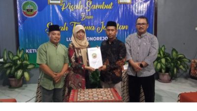 Imron Rosadi Resmi Jabat Lurah Sonorejo Blora,Siap Teruskan Progam Pembangunan