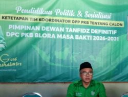 PKB Blora Pasang Target Tambah Kursi, Regenerasi Kepemimpinan Jadi Kunci Pilih Arif Rohman