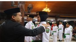 Paskibraka Blora 2026 Dikukuhkan, Pelajar Sekolah Rakyat Ikut Jadi Pengibar Bendera