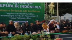15.540 Sega Berkat Meriahkan Sedekah Bumi Blora, Bupati Ajak Warga Jaga Guyub Rukun
