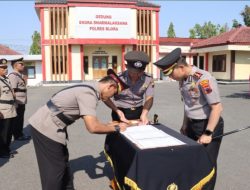 Polres Blora Rombak Sejumlah Jabatan, Kasatreskrim hingga 3 Kapolsek Berganti